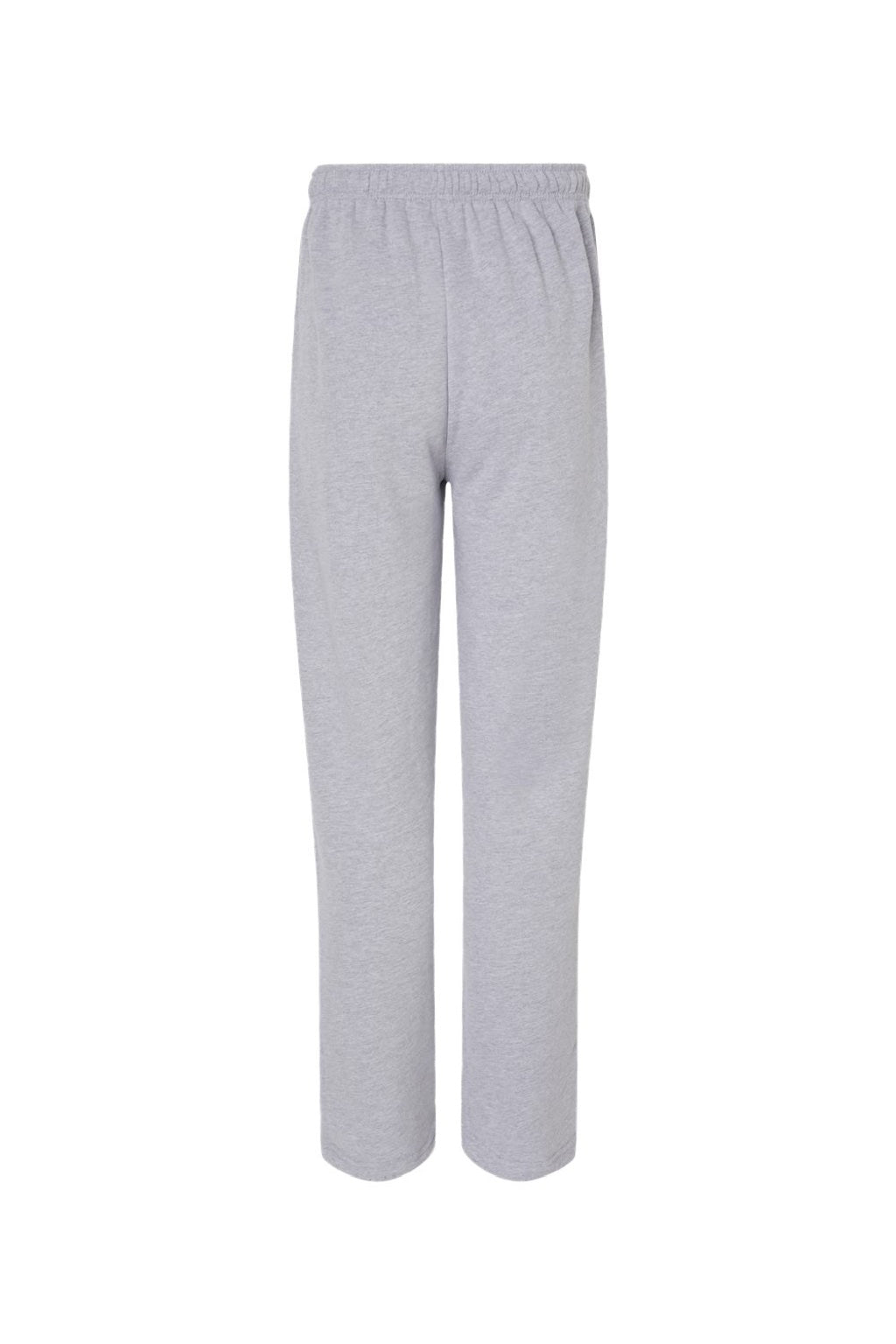Bella + Canvas BC3725/3725 Mens Straight Leg Sweatpants w/ Pockets Heather Grey Flat Back