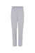 Bella + Canvas BC3725/3725 Mens Straight Leg Sweatpants w/ Pockets Heather Grey Flat Front