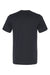 Bella + Canvas BC3005CVC Mens CVC Short Sleeve V-Neck T-Shirt Solid Black Flat Back