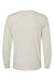 Bella + Canvas BC3513/3513 Mens Jersey Long Sleeve Crewneck T-Shirt Oatmeal Flat Back