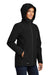 Eddie Bauer EB657 Womens WeatherEdge 3-in-1 Water Resistant Full Zip Hooded Jacket Black/Storm Grey Model 3Q