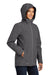 Eddie Bauer EB657 Womens WeatherEdge 3-in-1 Water Resistant Full Zip Hooded Jacket Steel Grey/Metal Grey Model 3Q