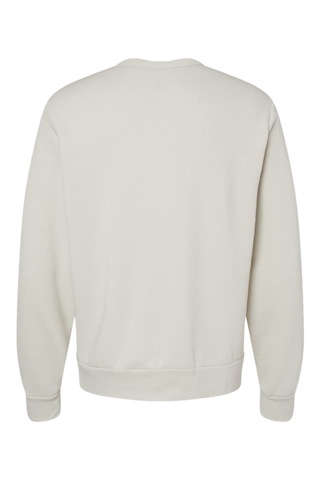 Bella + Canvas BC3911/3911 Mens Classic Crewneck Sweatshirt Heather Dust Flat Back