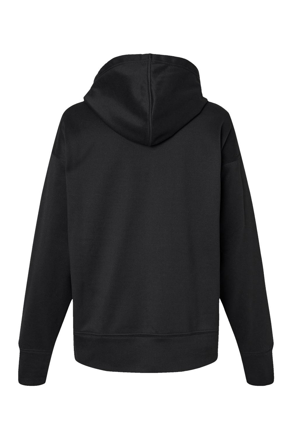 Champion CHP100 Womens Sport Hooded Sweatshirt Hoodie Black Flat Back
