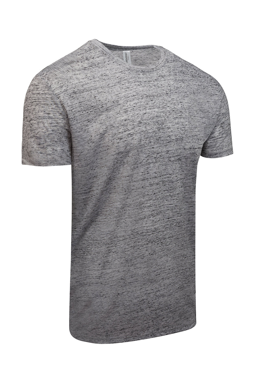 Threadfast Apparel 104A Mens Blizzard Jersey Short Sleeve Crewneck T-Shirt Silver Grey Flat Front