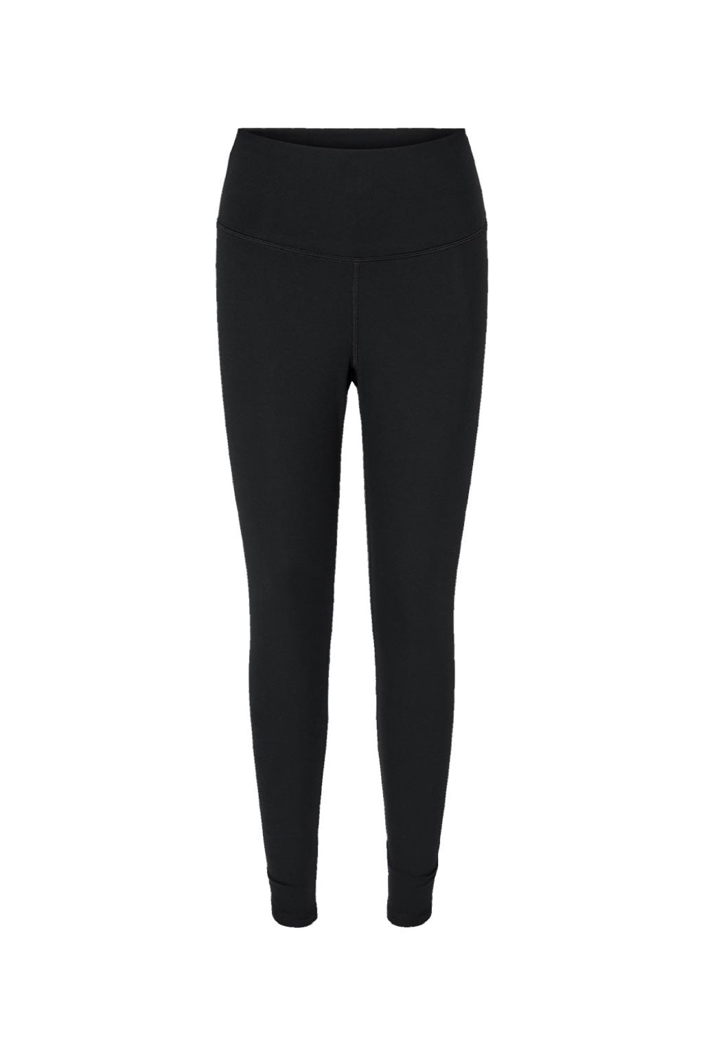 Champion CHP120 Womens Sport Soft Touch Leggings w/ Pocket Black Flat Front