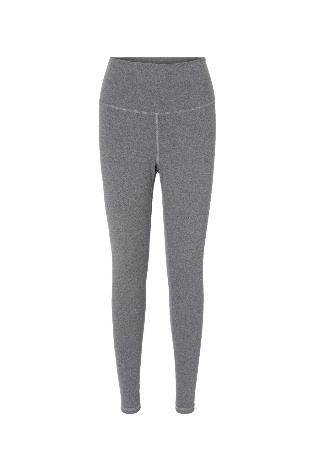 Champion CHP120 Womens Sport Soft Touch Leggings w/ Pocket Heather Grey Flat Front