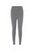 Champion CHP120 Womens Sport Soft Touch Leggings w/ Pocket Heather Grey Flat Front