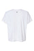Champion CHP130 Womens Sport Soft Touch Short Sleeve Crewneck T-Shirt White Flat Back