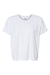 Champion CHP130 Womens Sport Soft Touch Short Sleeve Crewneck T-Shirt White Flat Front