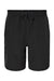 Champion CHP150 Mens Woven City Sport Shorts w/ Pockets Black Flat Front