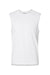 Champion CHP170 Mens Sport Muscle Tank Top White Flat Front