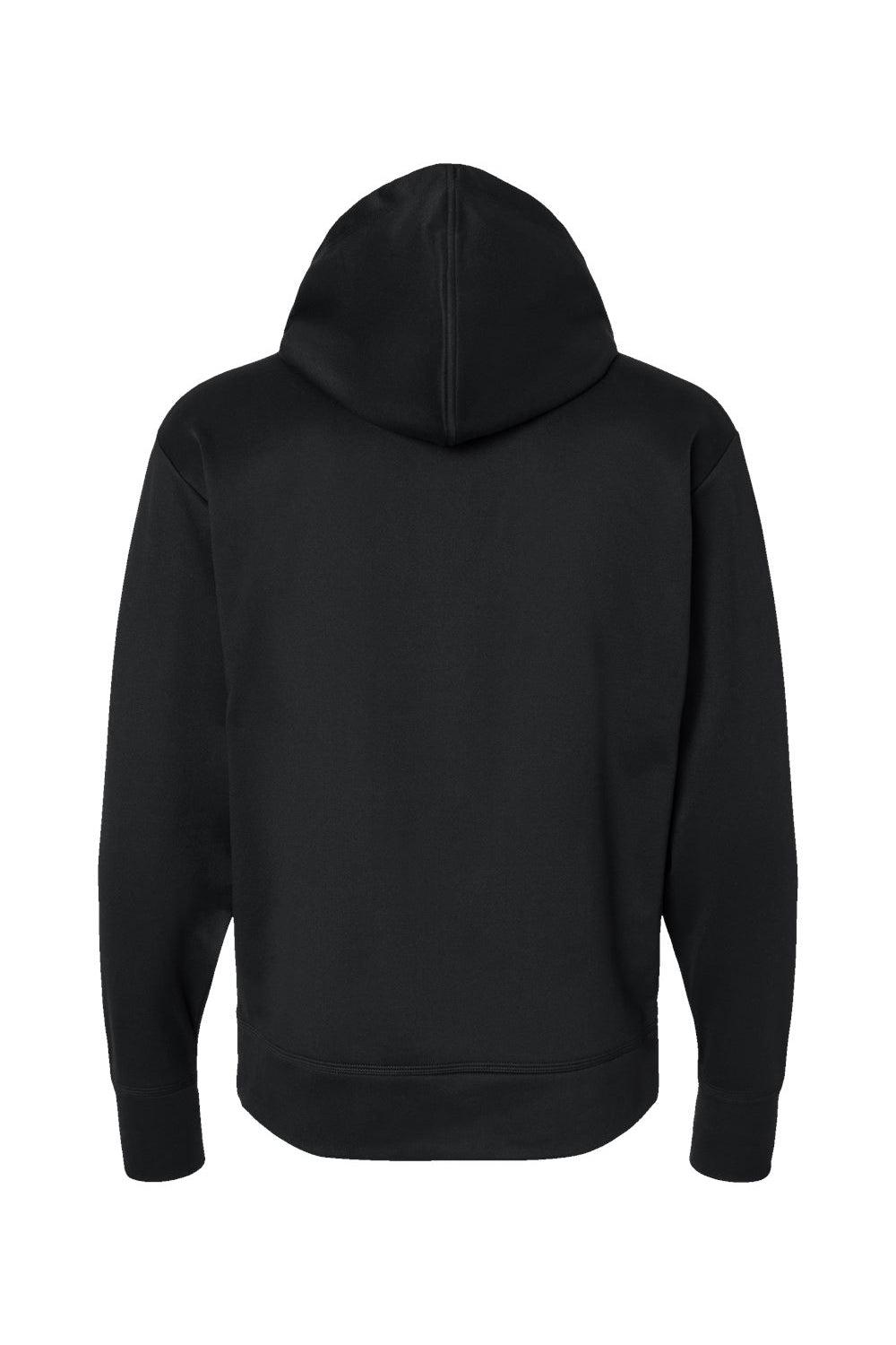 Champion CHP180 Mens Sport Hooded Sweatshirt Hoodie w/ Pouch Pocket Black Flat Back