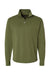 Champion CHP190 Mens Sport 1/4 Zip Sweatshirt Fresh Olive Green Flat Front
