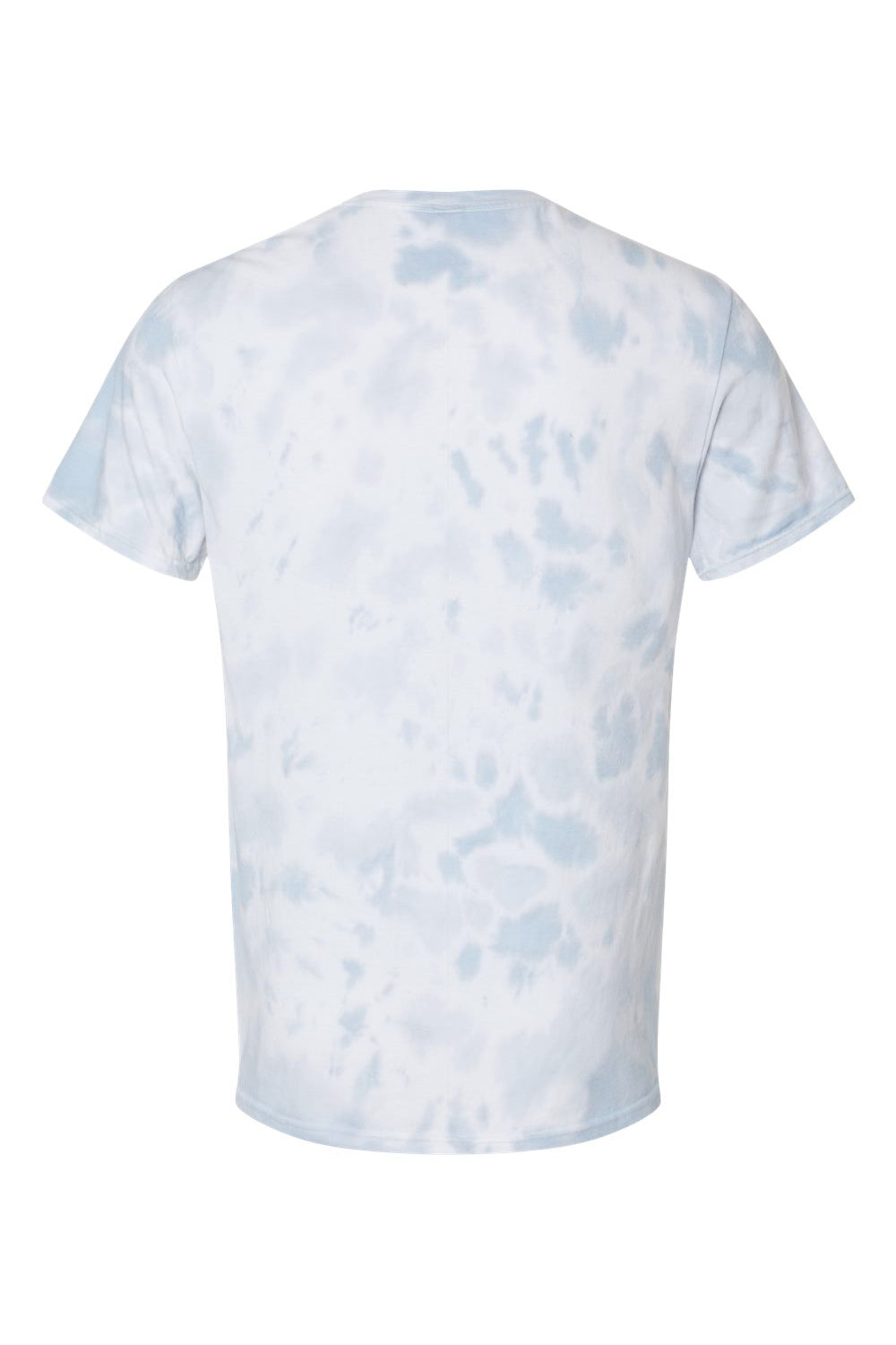 Dyenomite 650DR Mens Dream Tie Dyed Short Sleeve Crewneck T-Shirt Mist Flat Back