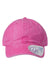 Infinity Her Hats CASSIE Womens Pigment Dyed Moisture Wicking Adjustable Hat Rose Pink/Polka Dots Flat Front