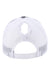 Infinity Her Hats CHARLIE Womens Modern Moisture Wicking Snapback Trucker Hat Grey/White Flat Back