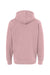 Independent Trading Company IND4000 Mens Hooded Sweatshirt Hoodie w/ Pouch Pocket Dusty Pink Flat Back