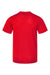 Augusta Sportswear 791 Youth Nexgen Moisture Wicking Short Sleeve Crewneck T-Shirt Scarlet Red Flat Back
