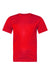 Augusta Sportswear 791 Youth Nexgen Moisture Wicking Short Sleeve Crewneck T-Shirt Scarlet Red Flat Front
