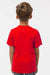 Augusta Sportswear 791 Youth Nexgen Moisture Wicking Short Sleeve Crewneck T-Shirt Scarlet Red Model Back