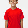 Augusta Sportswear Youth Nexgen Moisture Wicking Short Sleeve Crewneck T-Shirt - Scarlet Red - NEW