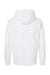 Adidas A432 Mens Fleece Hooded Sweatshirt Hoodie White Flat Back