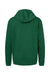 Adidas A432 Mens Fleece Hooded Sweatshirt Hoodie w/ Pouch Pocket Collegiate Green Flat Back
