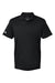 Adidas A430 Mens Basic Short Sleeve Polo Shirt Black Flat Front