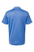 Adidas A430 Mens Basic Short Sleeve Polo Shirt Blue Fusion Flat Back