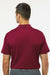 Adidas A430 Mens UV Protection Short Sleeve Polo Shirt Collegiate Burgundy Model Back