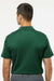 Adidas A430 Mens Basic Short Sleeve Polo Shirt Collegiate Green Model Back