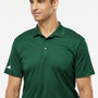 Adidas Mens UV Protection Short Sleeve Polo Shirt - Collegiate Green - NEW