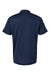 Adidas A430 Mens Basic Short Sleeve Polo Shirt Collegiate Navy Blue Flat Back