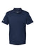 Adidas A430 Mens UV Protection Short Sleeve Polo Shirt Collegiate Navy Blue Flat Front