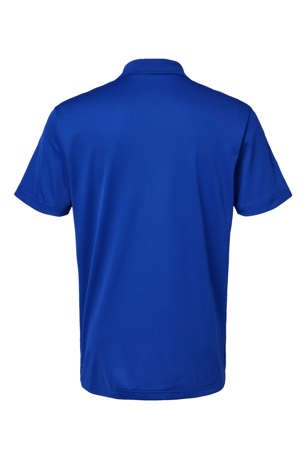Adidas A430 Mens UV Protection Short Sleeve Polo Shirt Collegiate Royal Blue Flat Back
