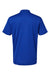 Adidas A430 Mens UV Protection Short Sleeve Polo Shirt Collegiate Royal Blue Flat Back