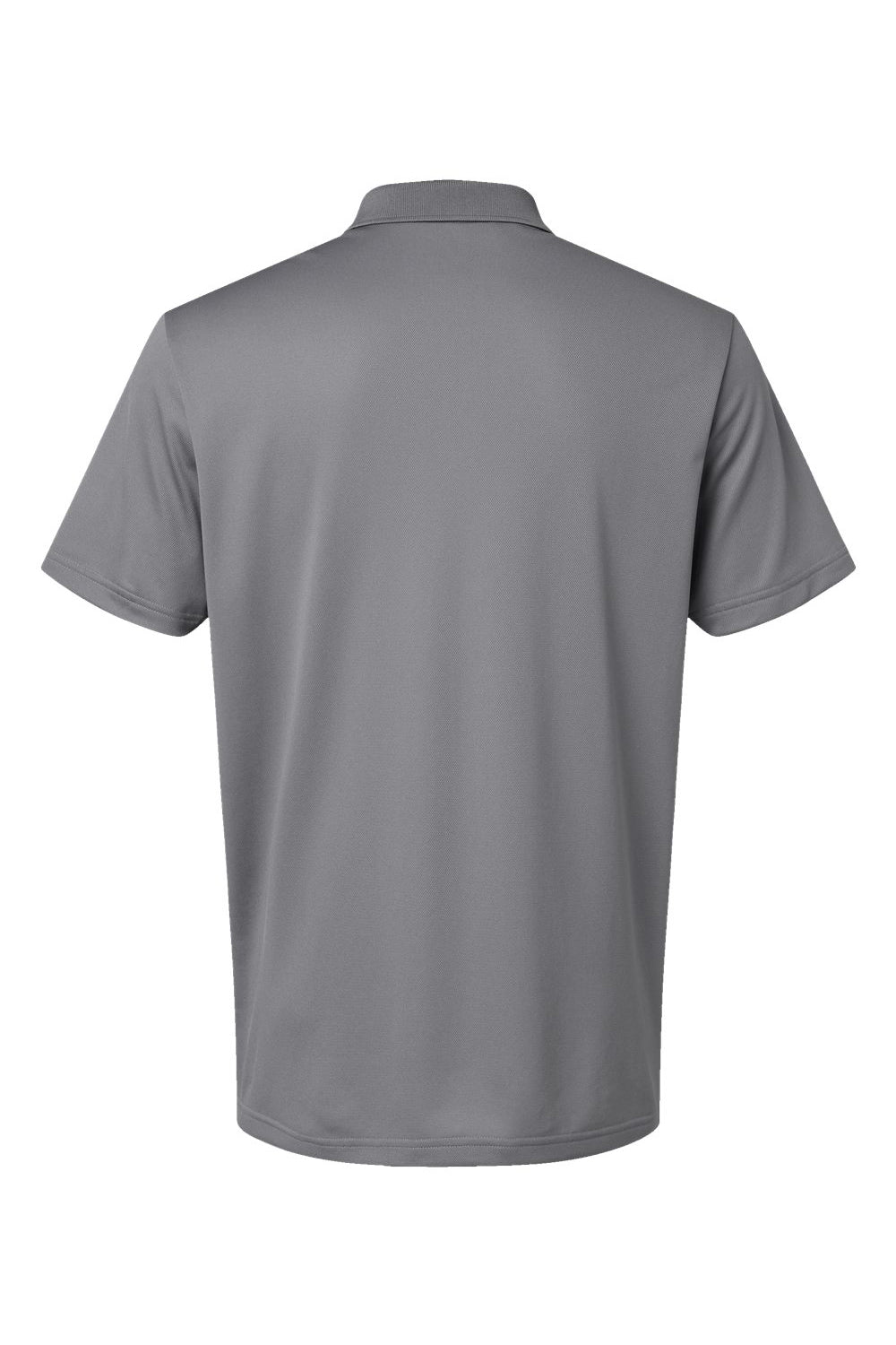 Adidas A430 Mens UV Protection Short Sleeve Polo Shirt Grey Flat Back