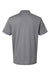 Adidas A430 Mens UV Protection Short Sleeve Polo Shirt Grey Flat Back