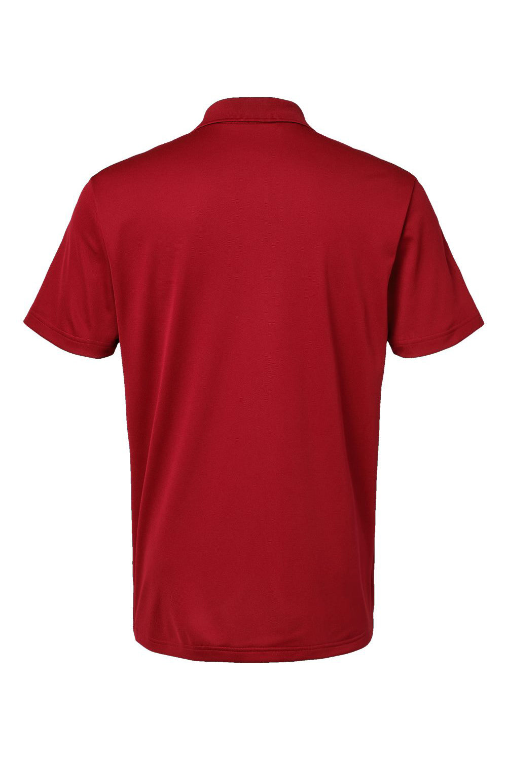 Adidas A430 Mens Basic Short Sleeve Polo Shirt Power Red Flat Back