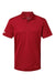 Adidas A430 Mens UV Protection Short Sleeve Polo Shirt Power Red Flat Front