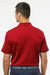 Adidas A430 Mens Basic Short Sleeve Polo Shirt Power Red Model Back