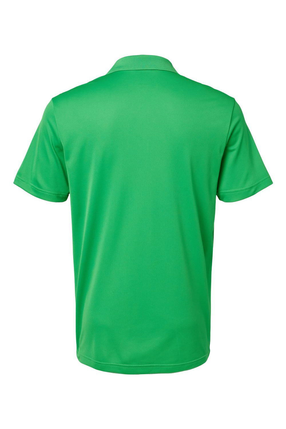 Adidas A430 Mens UV Protection Short Sleeve Polo Shirt Vivid Green Flat Back