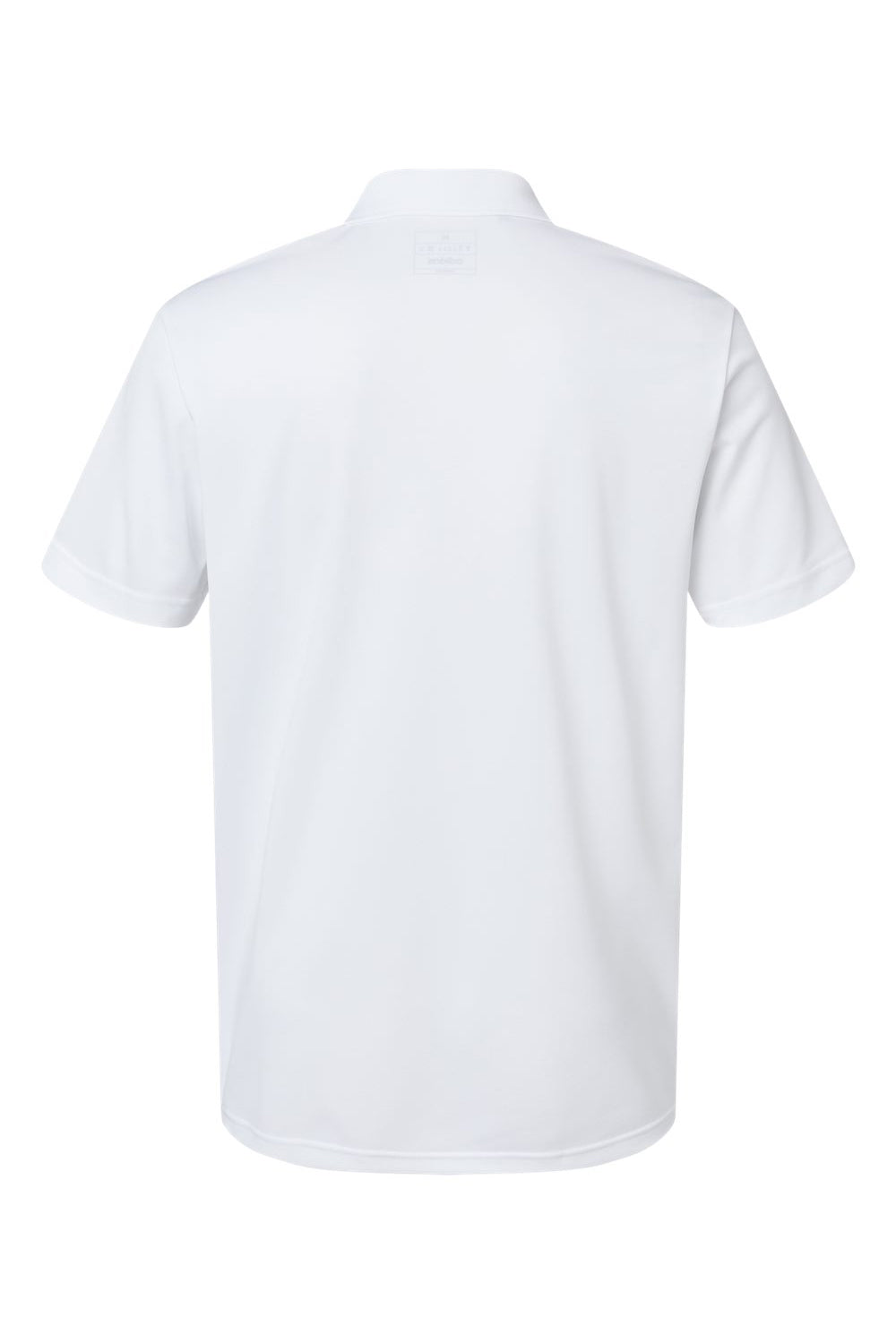 Adidas A430 Mens Basic Short Sleeve Polo Shirt White Flat Back