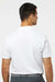 Adidas A430 Mens UV Protection Short Sleeve Polo Shirt White Model Back