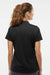 Adidas A431 Womens Basic Short Sleeve Polo Shirt Black Model Back