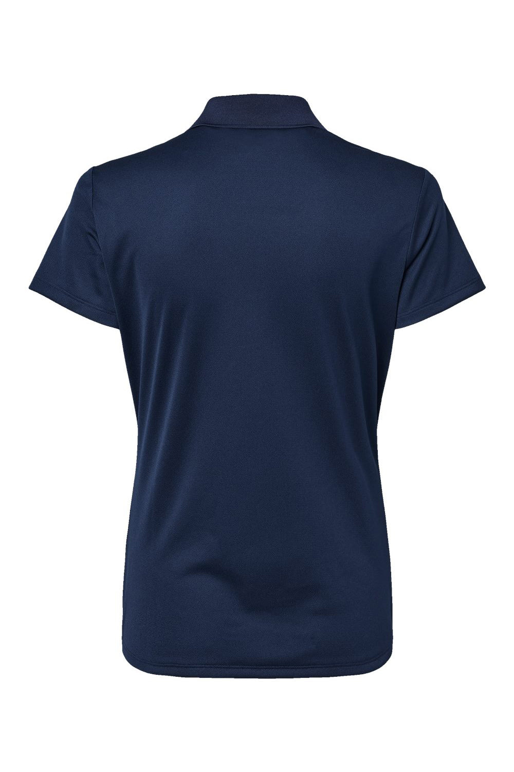 Adidas A431 Womens Basic Short Sleeve Polo Shirt Collegiate Navy Blue Flat Back