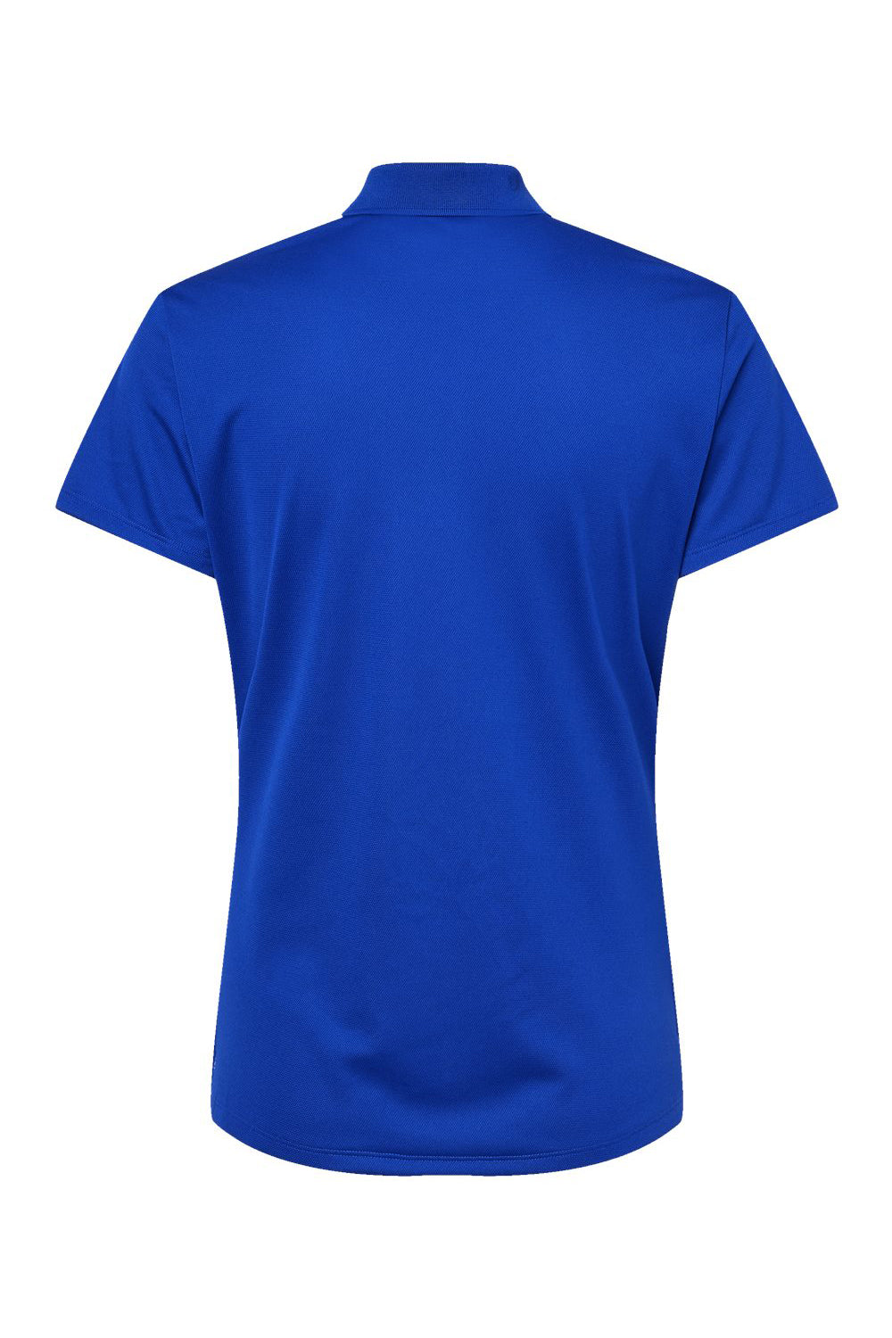 Adidas A431 Womens Basic Short Sleeve Polo Shirt Collegiate Royal Blue Flat Back