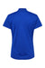 Adidas A431 Womens UV Protection Short Sleeve Polo Shirt Collegiate Royal Blue Flat Back