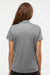 Adidas A431 Womens Basic Short Sleeve Polo Shirt Grey Model Back